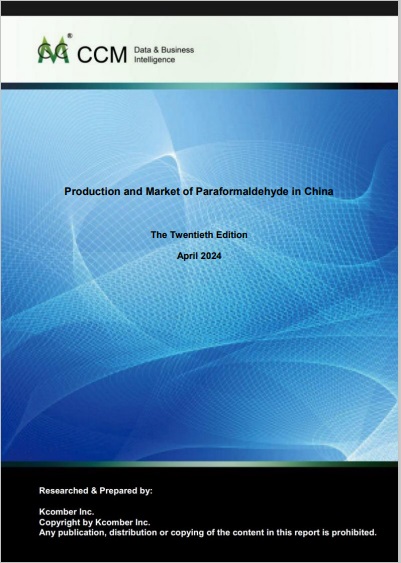 Production and Market of Paraformaldehyde in China 2024