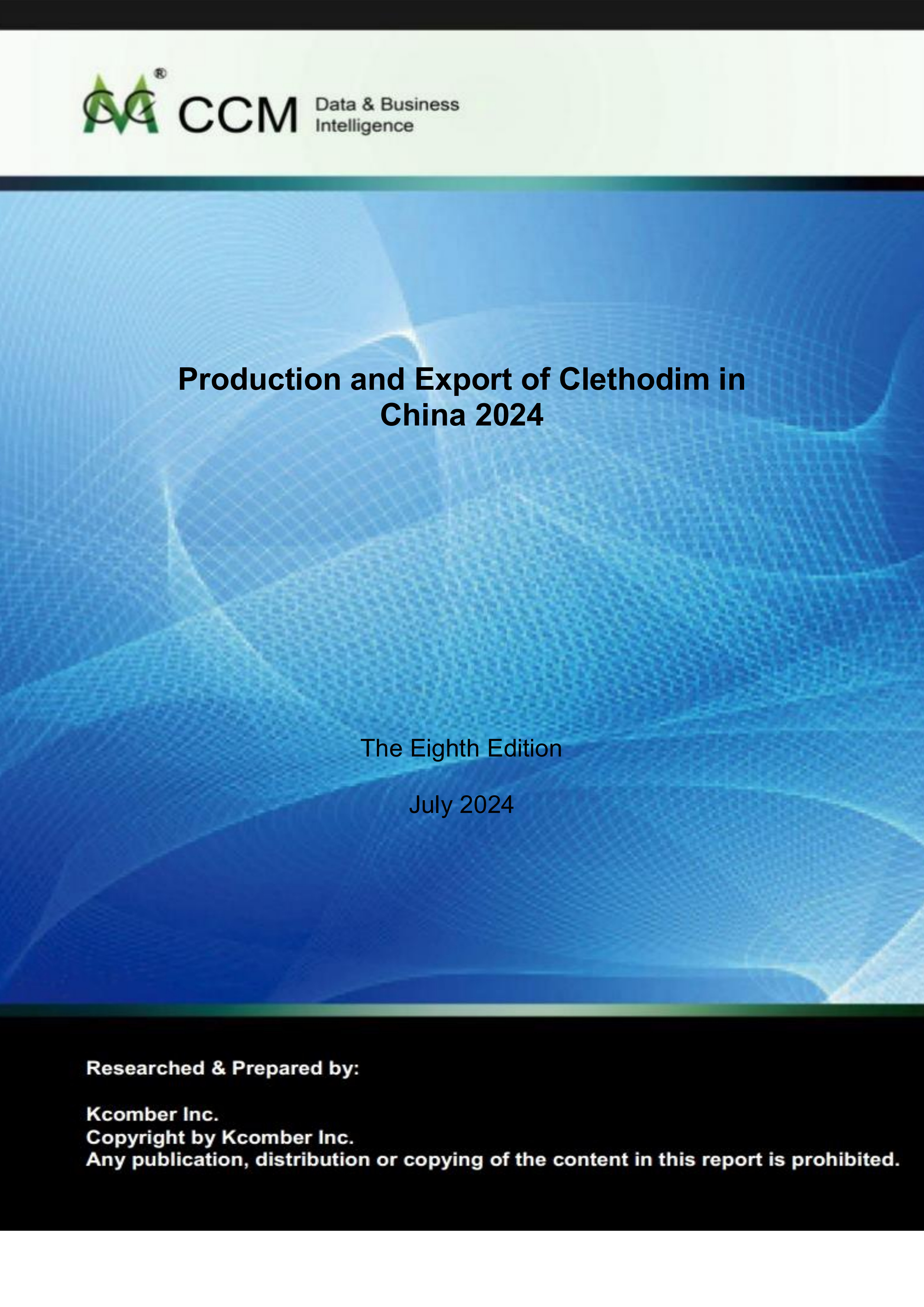 Production and Export of Clethodim in China 2024