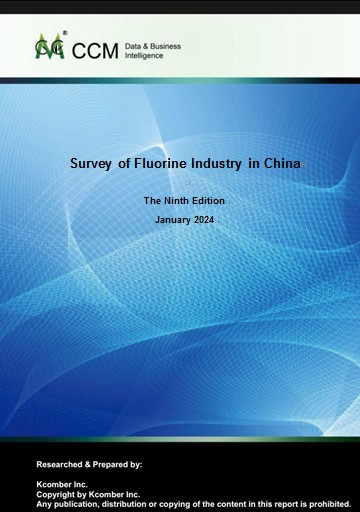 Survey of Fluorine Industry in China 2023