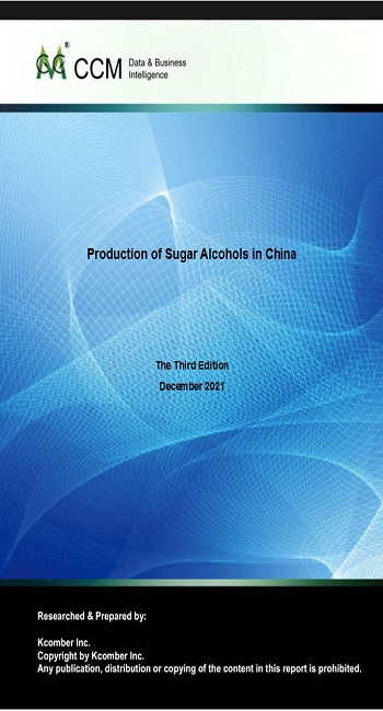 Production of Sugar Alcohols in China