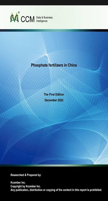 Phosphate fertilizers in China