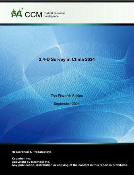 2,4-D Survey in China 2024